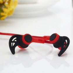 HD Wireless Bluetooth Stereo Sports Headset BT12 (Red)